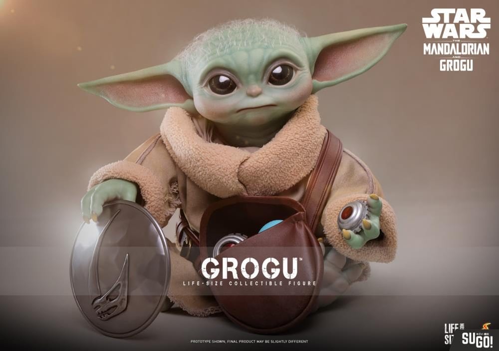 Hot Toys Star Wars: The Mandalorian And Grogu LMS016 Grogu Life-Size Action Figure