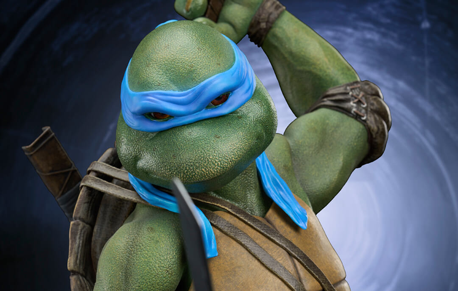TMNT (1990) - Leonardo 1/2 Scale Statue