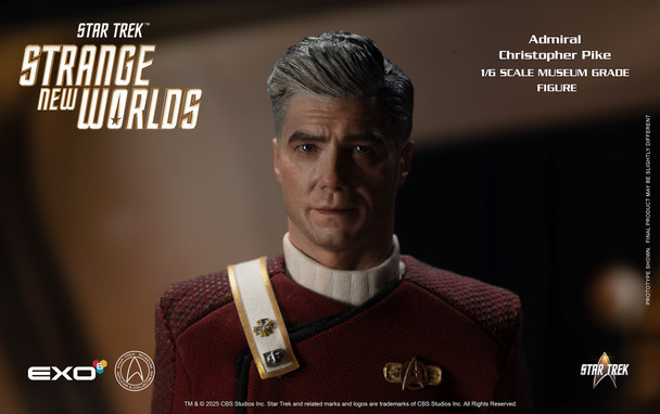 EXO-6 Star Trek 1/6 Admiral Christopher Pike