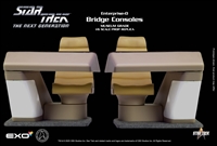 Enterprise-D Bridge Consoles Set - Star Trek: The Next Generation - EXO-6 1/6 Scale Replica