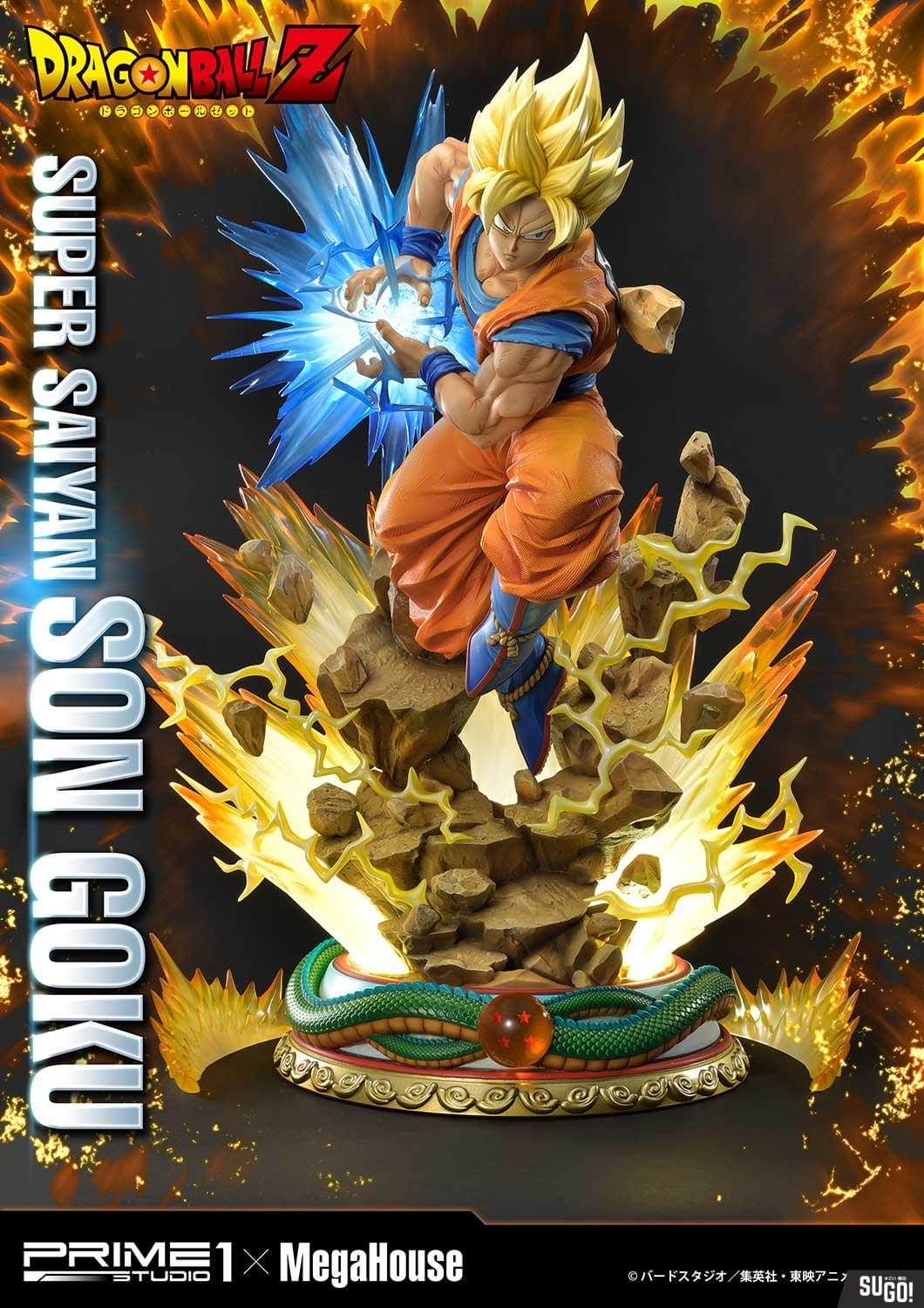 Prime 1 Studio MPMDBZ-01S &#8211; Mega Premium Masterline Dragon Ball Z Super Saiyan Son Goku 1/4 Licensed Statue