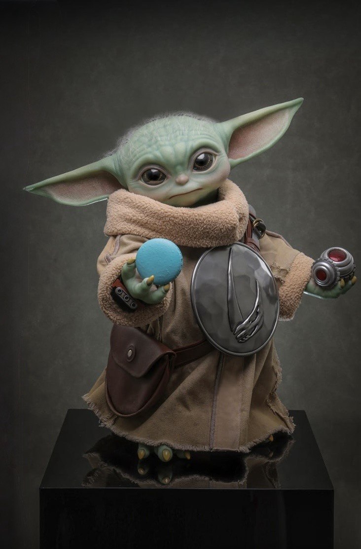 Preorder🔥Hot Toys LMS016 Star Wars: The Mandalorian & Grogu - Grogu Life-Size Collectible Figure