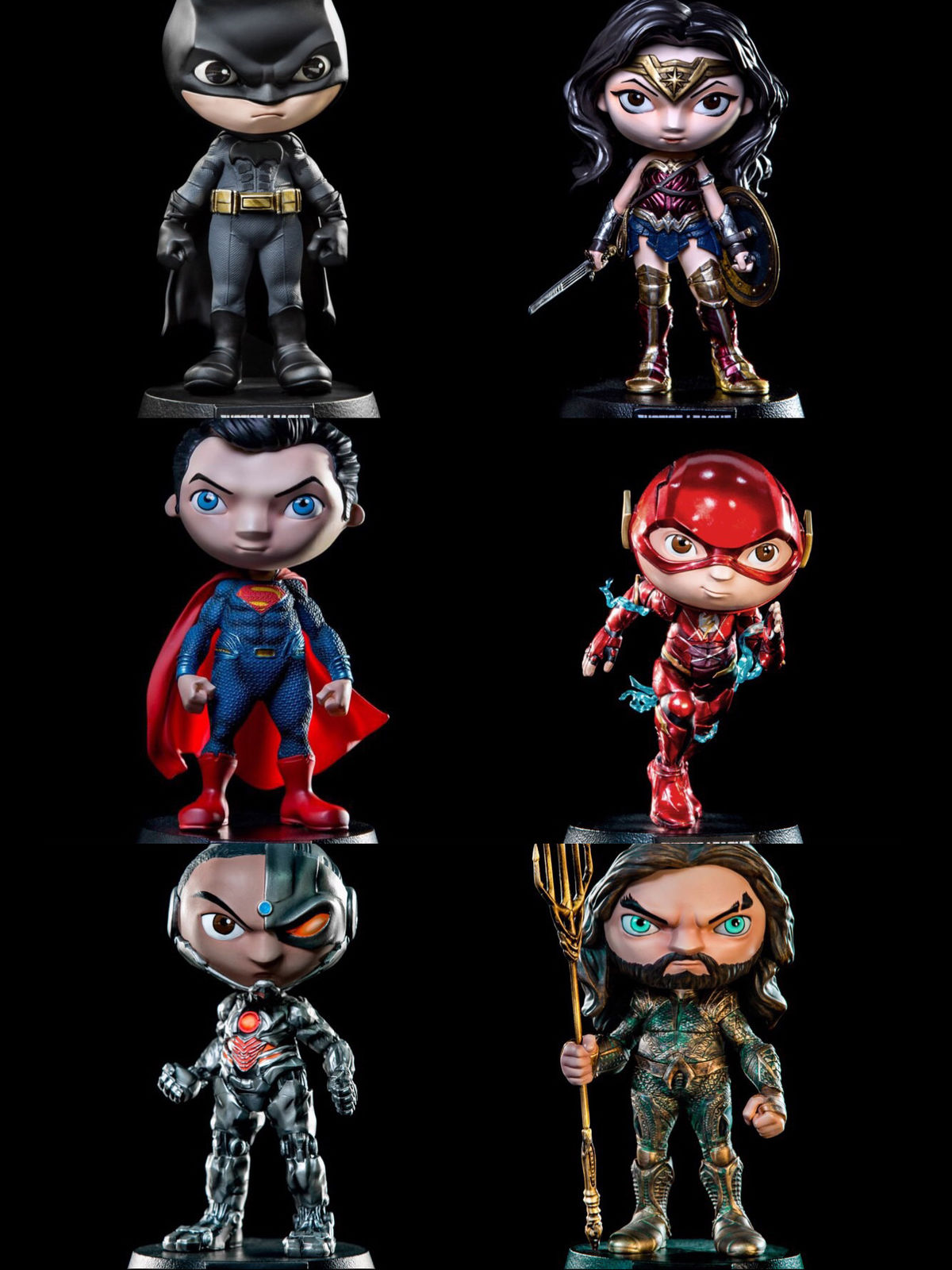 In-stock Iron Studios Justice League Series MH0001~MH0006